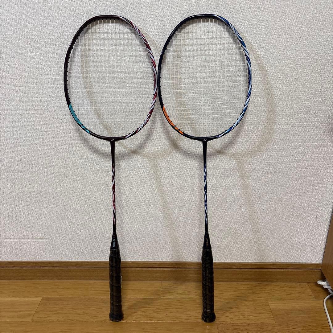 YONEX アストロクス100zz 4U クレナイ　ダークネイビー　2本セット