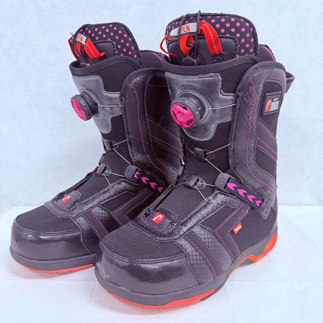 HEAD BOA スノーボードブーツ　レディース　24.5cm 状態良好