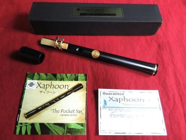 ★正規品★Xaphoon／Pocket Sax Black◆ハワイの木管楽器