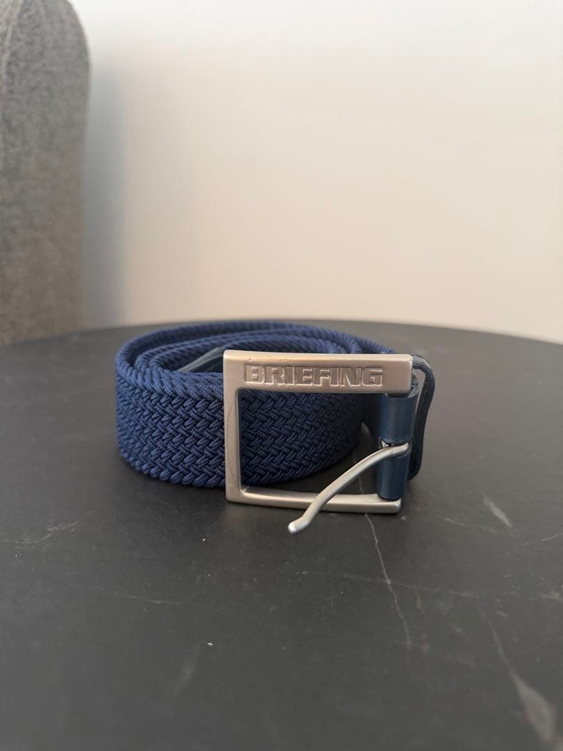 BRIEFING ゴルフ メンズ ベルト ネイビー