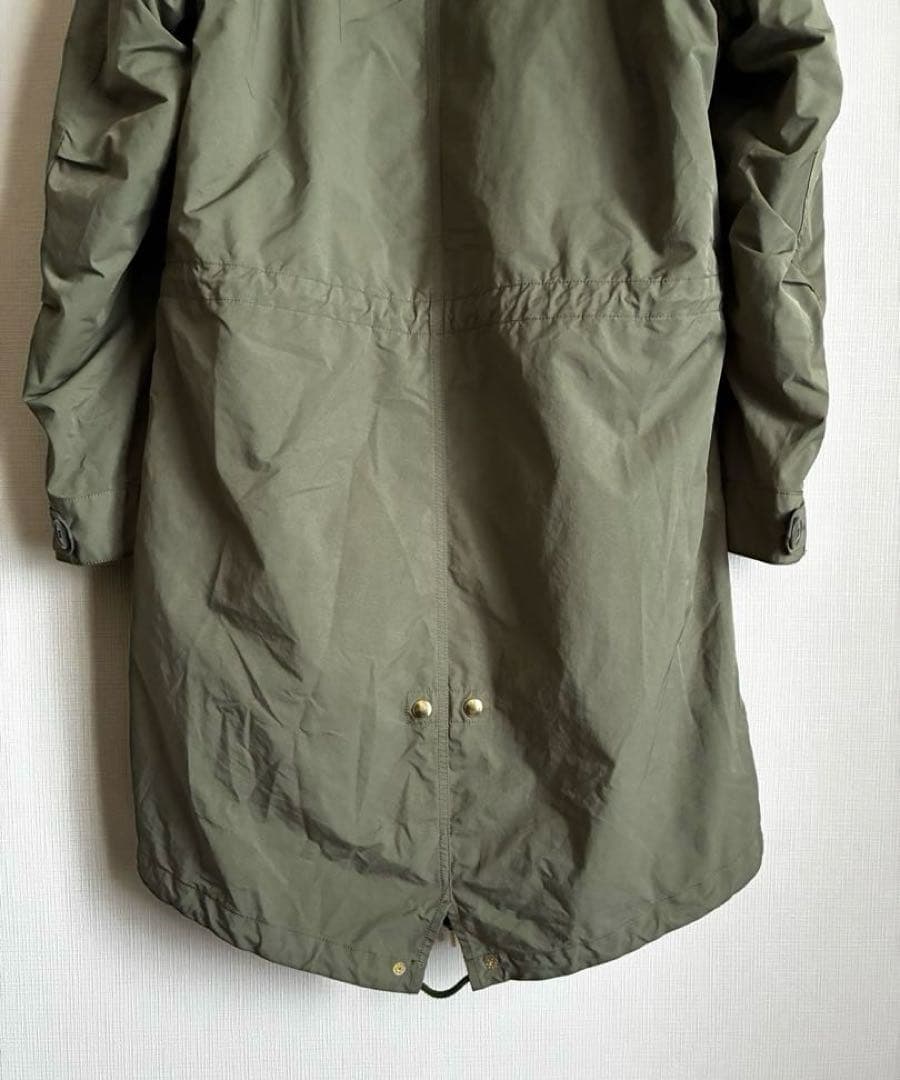 美品【ドゥーズィエムクラス】モッズコート　ファーライナー付き　カーキ　38