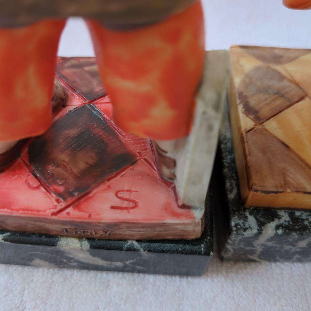 置物 楽隊　3体 　イタリア製　アンティーク