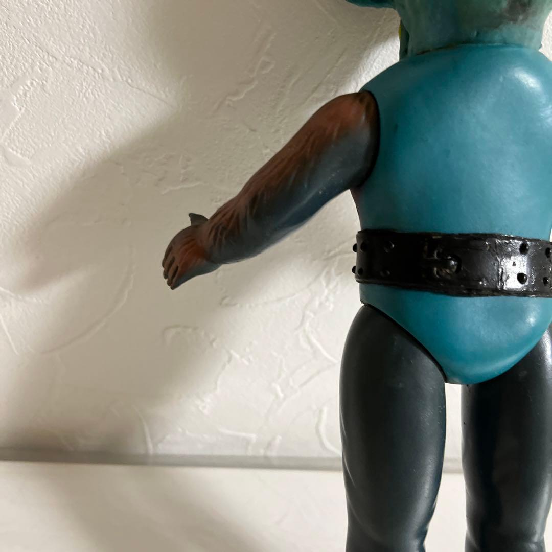 ⚠️激レア成型色　貴重　仮面ライダー　怪奇ハエ男　スタンダードサイズ　旧バンダイ