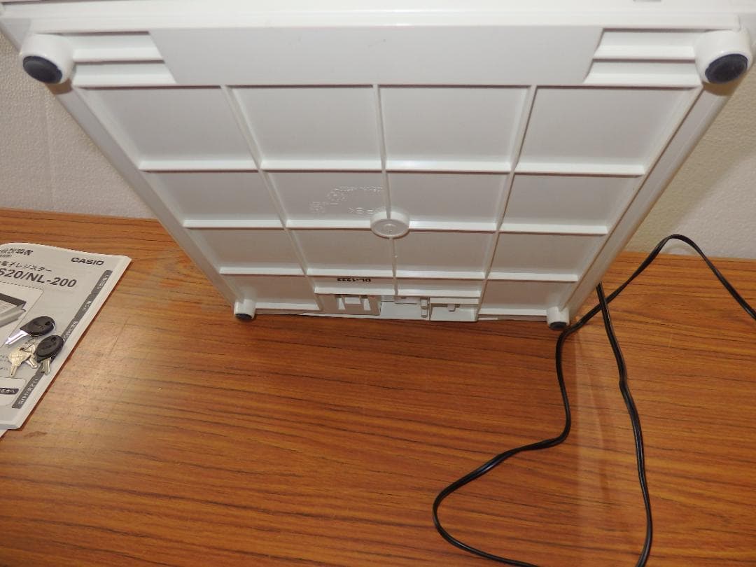 8部門 CASIO SE-S20-WE レジスター　250920