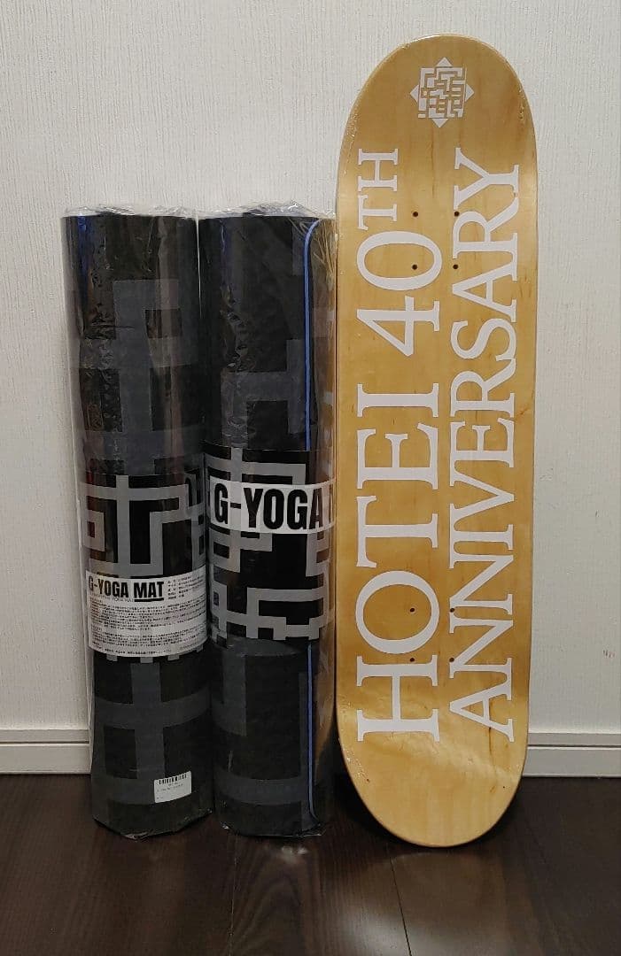 布袋寅泰　スケートボード　ヨガマット　GUITARHYTHM