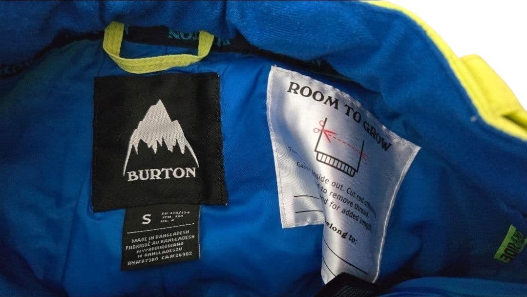 バートンキッズ⭐BURTON⭐スノボウェア上下極美品⭐スノーボードスキーウェア