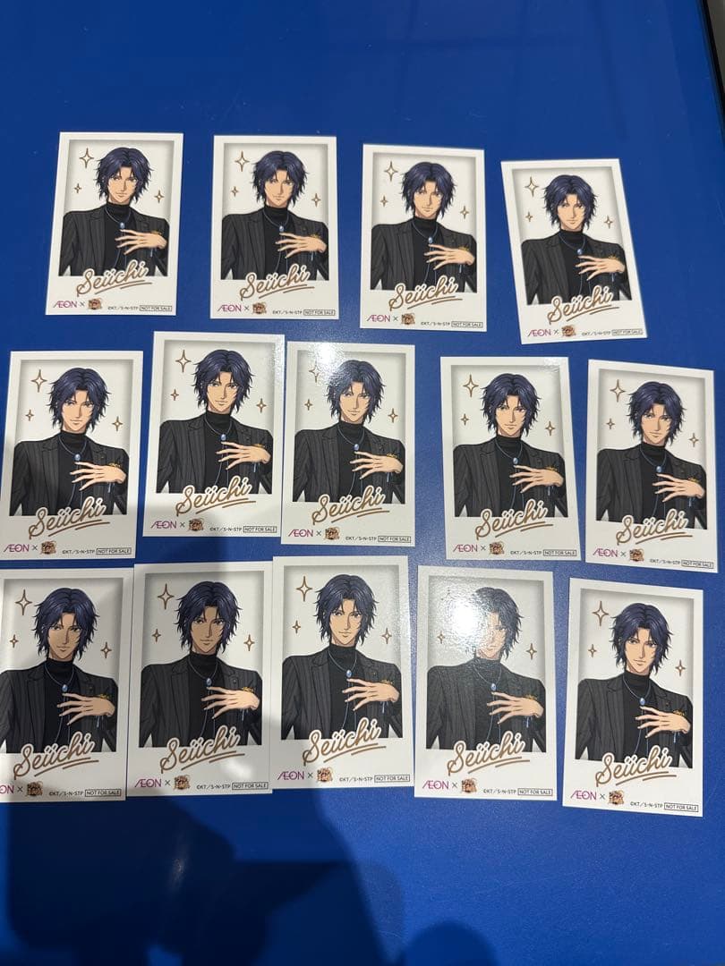 テニスの王子様 テニプリ イオン 特典 限定 幸村精市 チェキ風カード 14枚