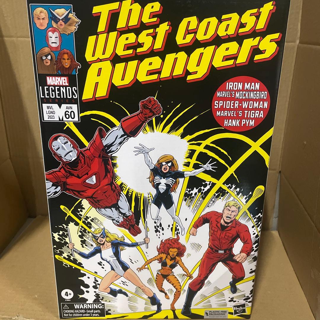 マーベルレジェンド・シリーズ サイズ アクションフィギュア 5体セット