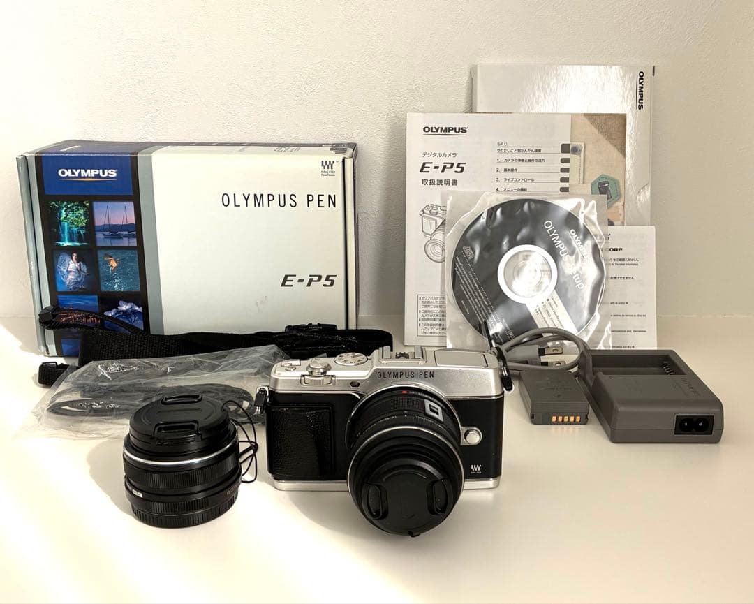 OLYMPUS PEN E-P5 レンズ付き M.ZUIKO DIGITAL