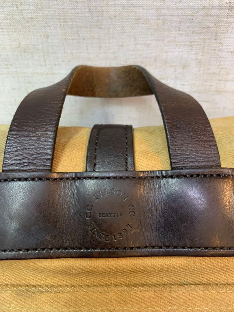 FILSONフィルソン　フィールドバッグ　キャンバス　レザーバッグ