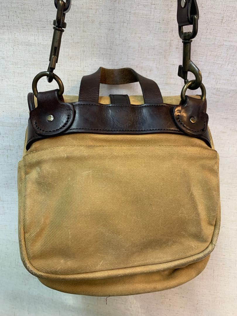 FILSONフィルソン　フィールドバッグ　キャンバス　レザーバッグ