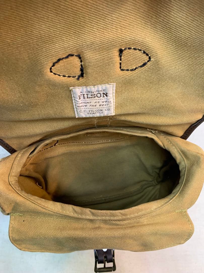 FILSONフィルソン　フィールドバッグ　キャンバス　レザーバッグ