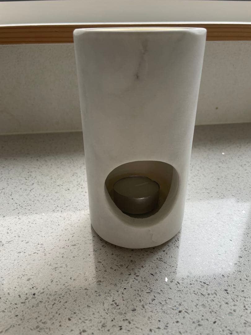 アロマポット　 オイルウォーマー #大理石