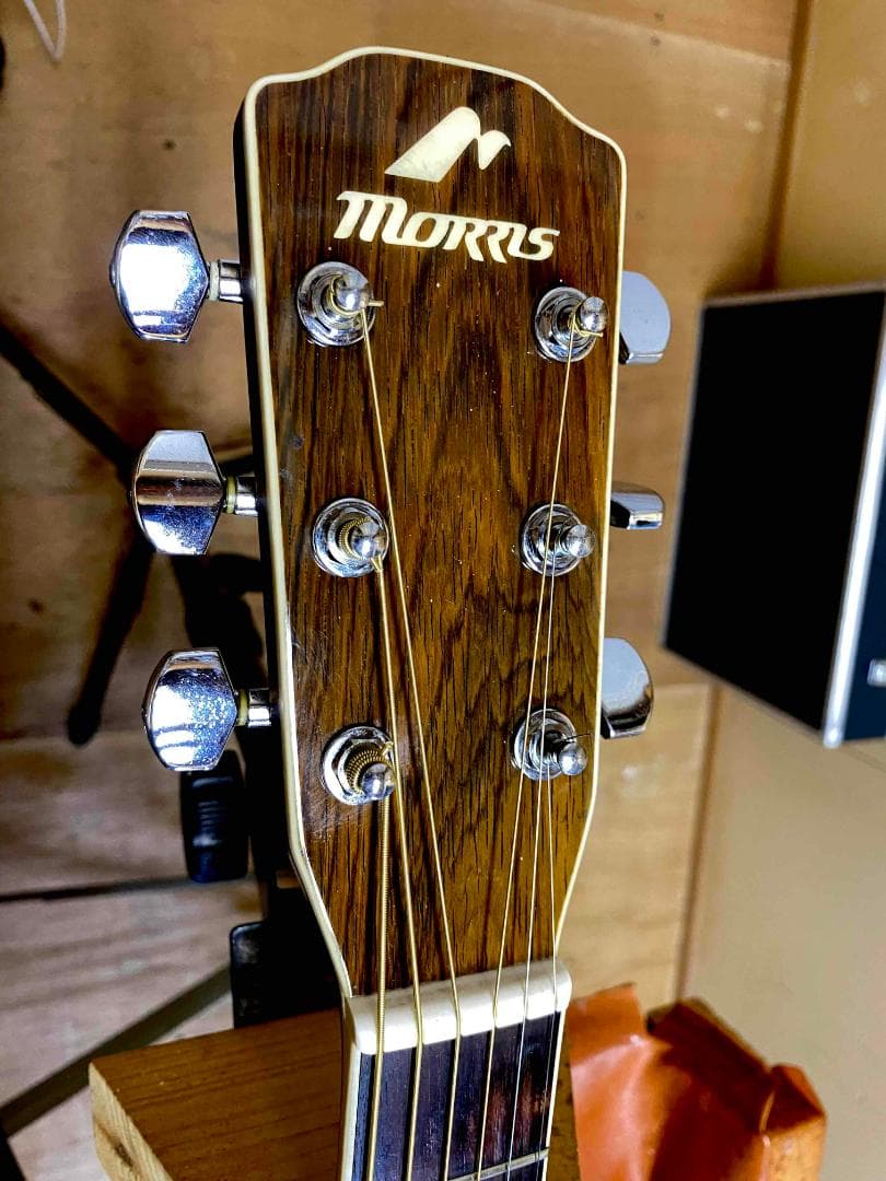 値下！美品！MorrisモーリスM-601トップ単板ハカランダ調整クリーニング済