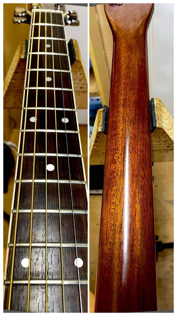 値下！美品！MorrisモーリスM-601トップ単板ハカランダ調整クリーニング済