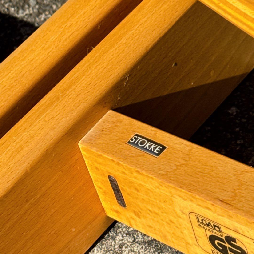 良品 STOKKE ストッケ トリップトラップ 2個 シリアル0 ハイチェア