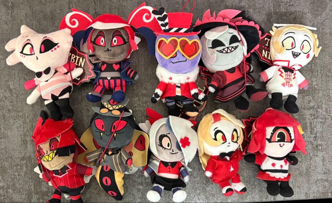 【最安値】ハズビン・ホテルへようこそ　おすわりマスコット 9種類セット【新品】