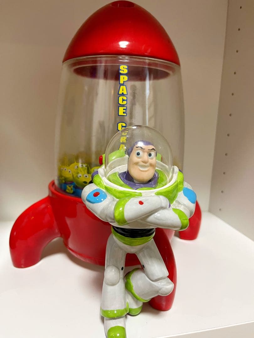 ディズニー トイストーリー バズライトイヤー 陶器製クッキージャー