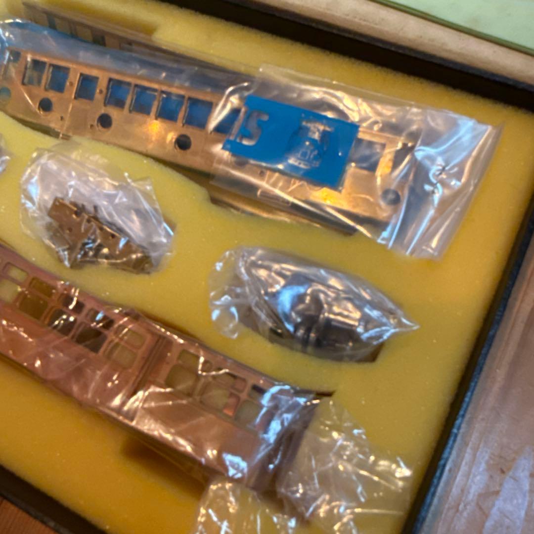 ぷろじぇくと80 下津井電鉄 モハ102＋クハ23 未組立キットHOナロー