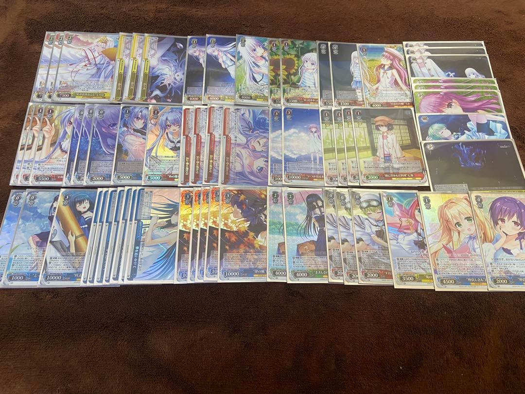 ヴァイスシュヴァルツ summer pockets SR.RRRまとめ売り