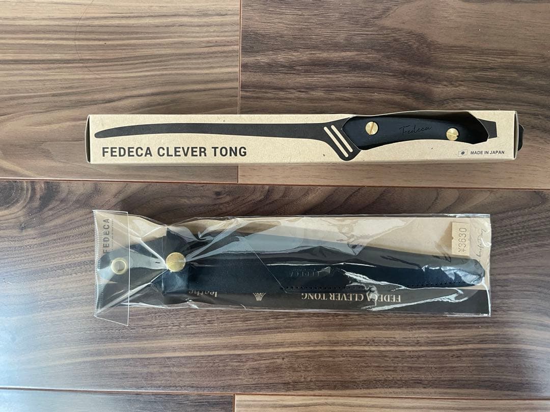 FEDCA CLEVER TONG ブラック　フェデカ　クレバートング　ケース付