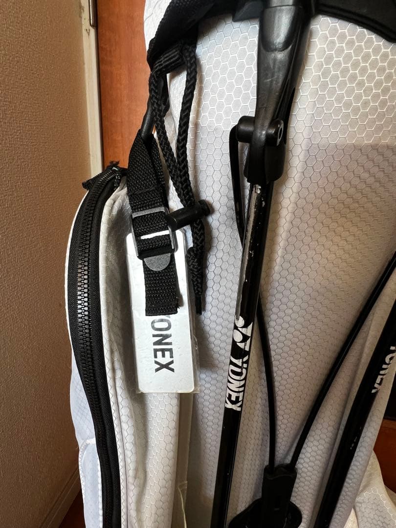 YONEX キャディバッグ スタンド付き ゴルフ ホワイト