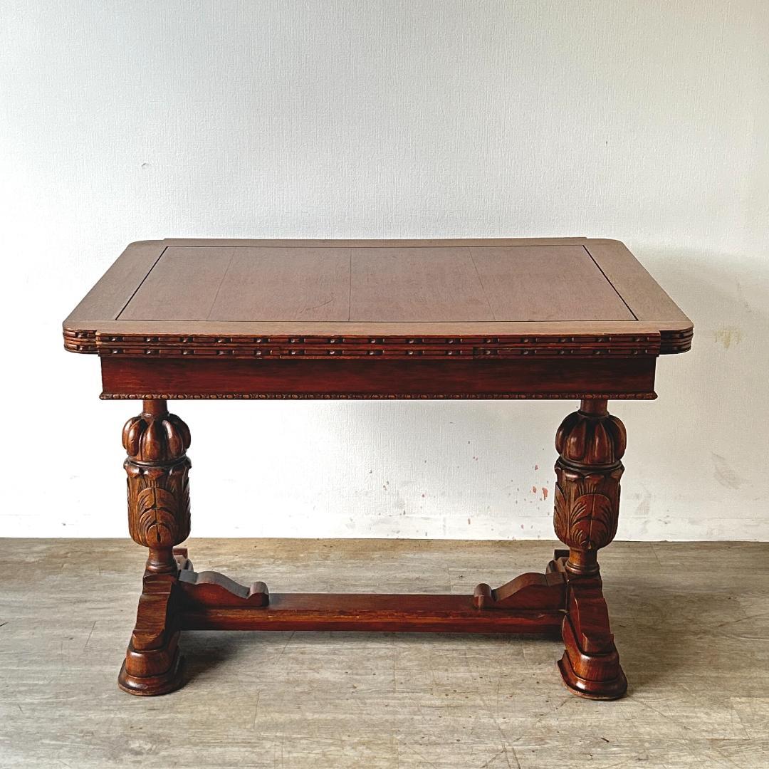 イギリス アンティーク家具 ドローリーフテーブル 1930年頃 933A