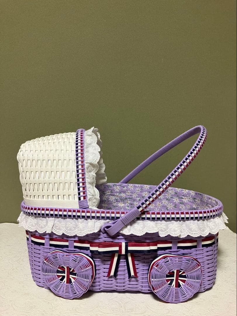 美咲様　オーダーベビーカーカゴ完成品