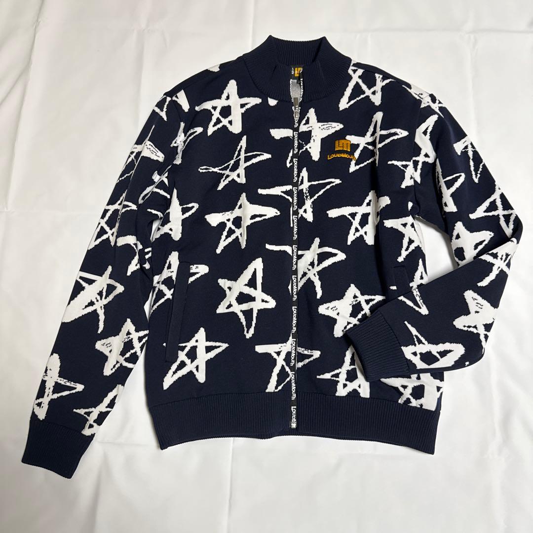 ラウドマウス LOUDMOUTH アウター Mサイズ ネイビー ゴルフ