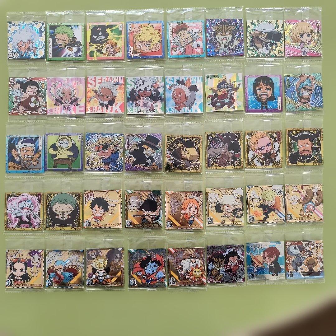 ワンピース　ウェハースシール　log.1〜log.12 フルコンプ