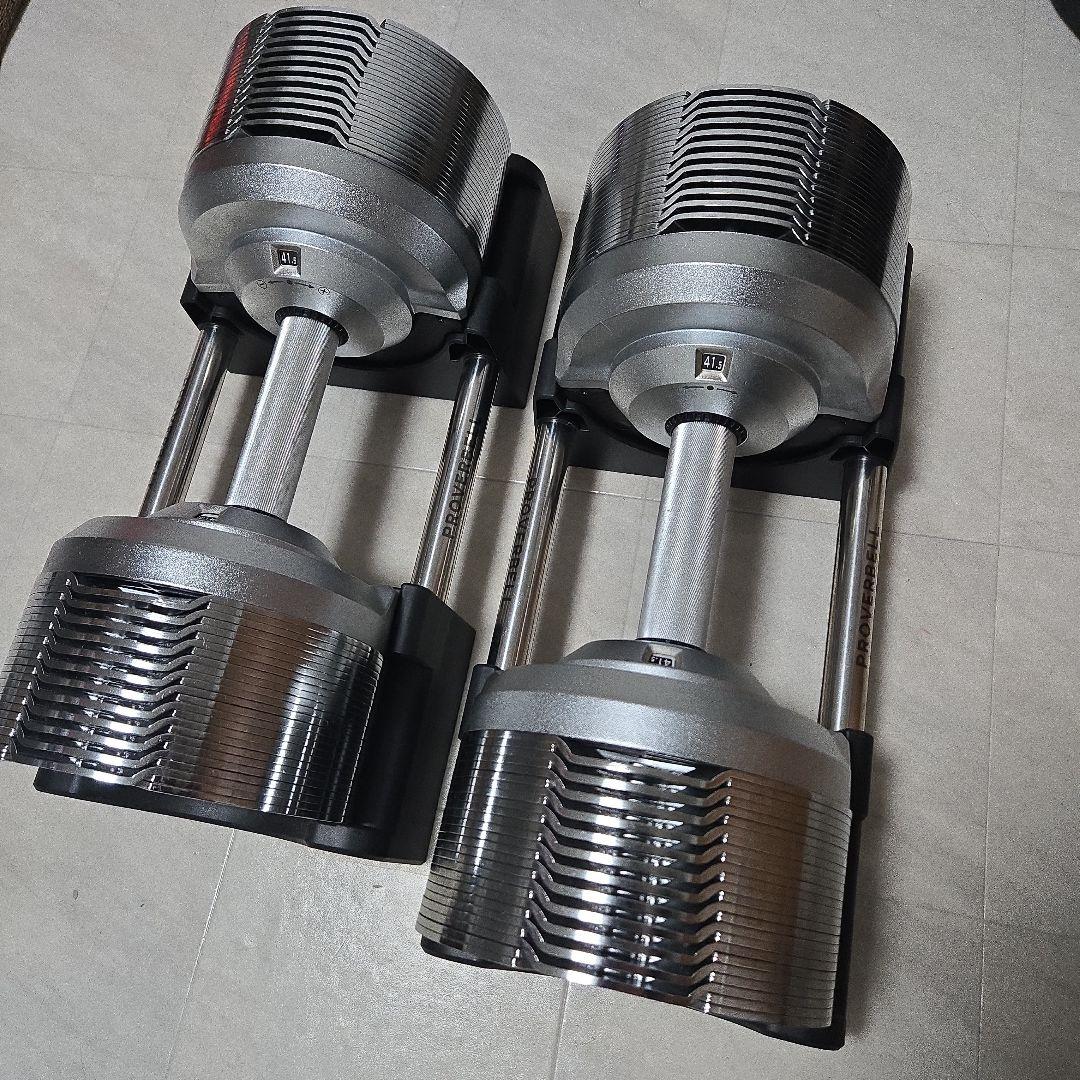 PROVERBELL 高重量可変式ダンベル 4.0kg～41.5kg ②