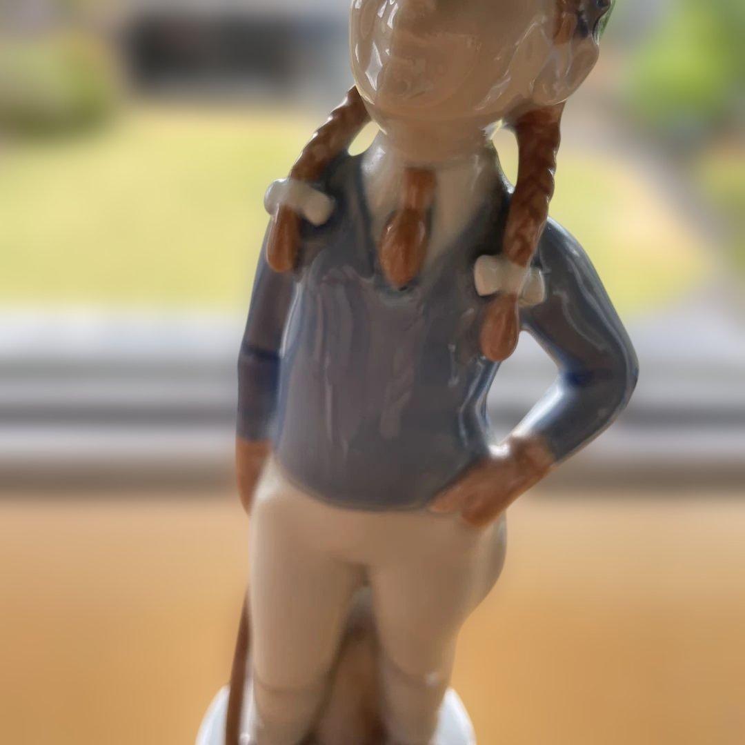   ロイヤルコペンハーゲン女の子男の子2体セット