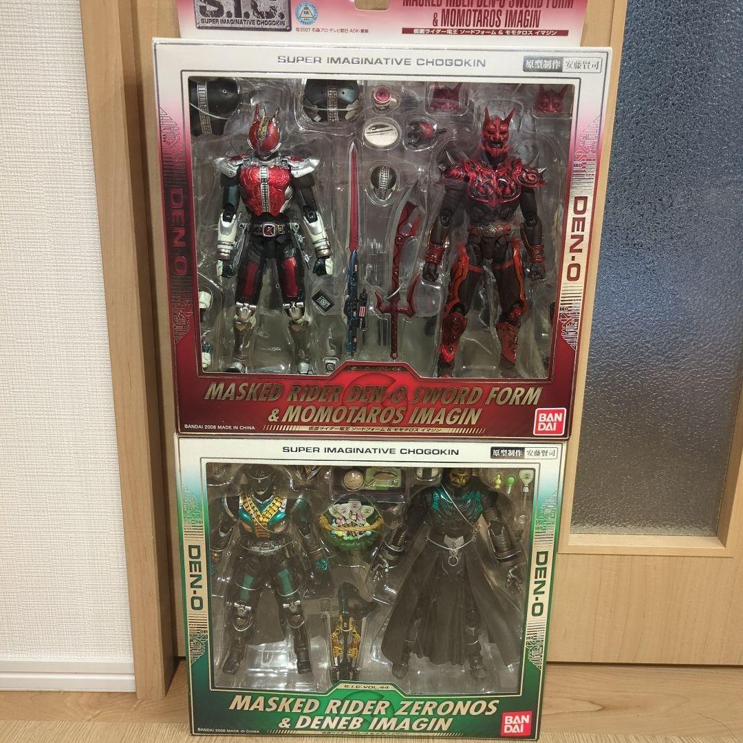 仮面ライダー電王ソードフォーム＆モモタロスイマジン ゼロノス＆デネブイマジン