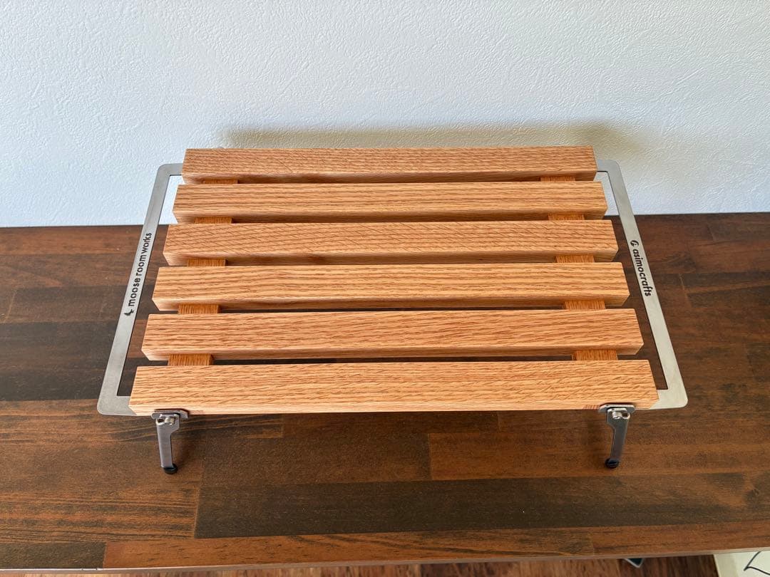 moose room works × asimocraftsテーブル+専用ケース