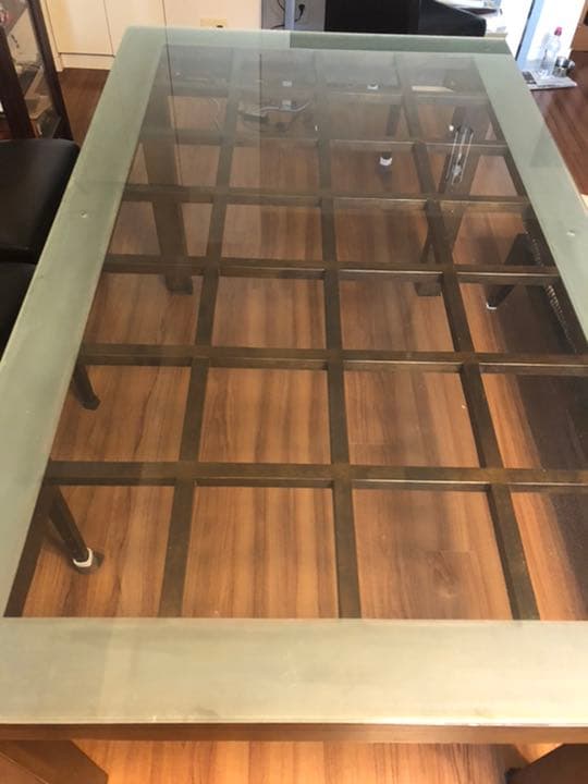 NOCE  イタリア製品　格子ダイニングテーブル