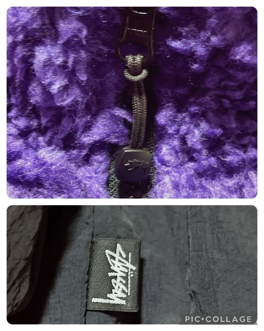 【希少・美品 】STUSSY / ステューシー リバーシブル ボアベスト