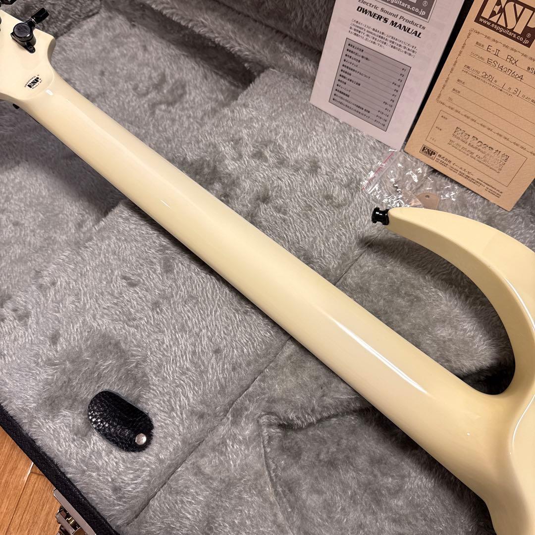 2014 ESP E-Ⅱ / FRX  White 純正ハードケース付き