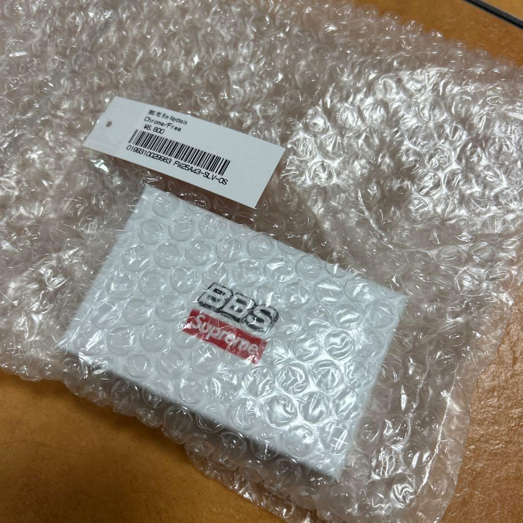 新品 Supreme BBS RS Rim Keychain キーホルダー 即完