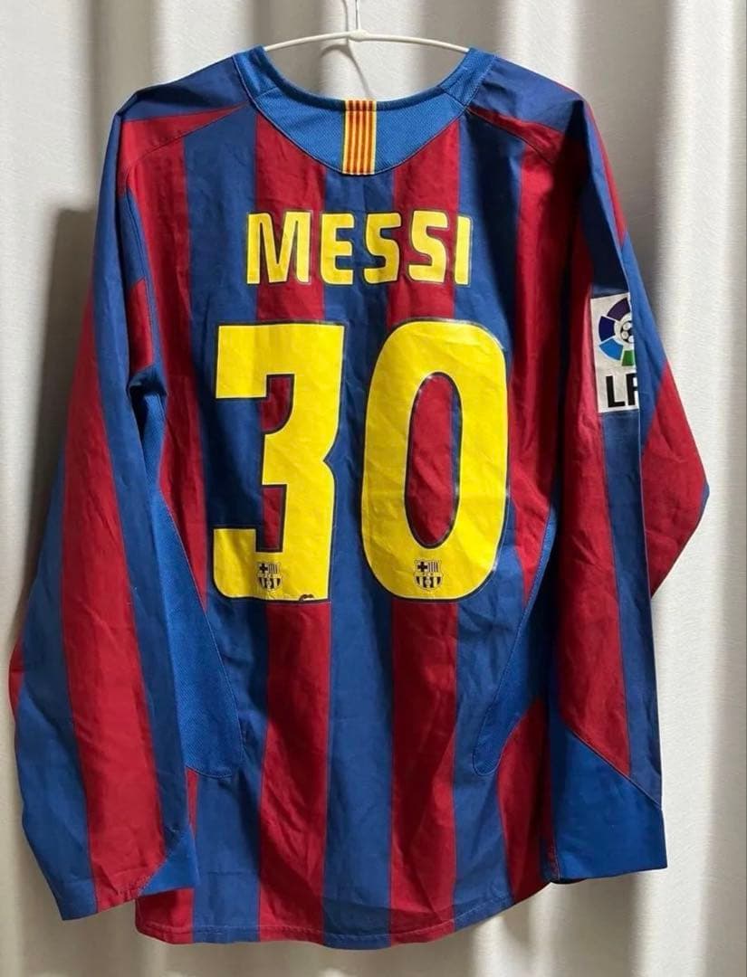 【正規品】バルセロナ05/06　メッシ　ユニフォーム　長袖