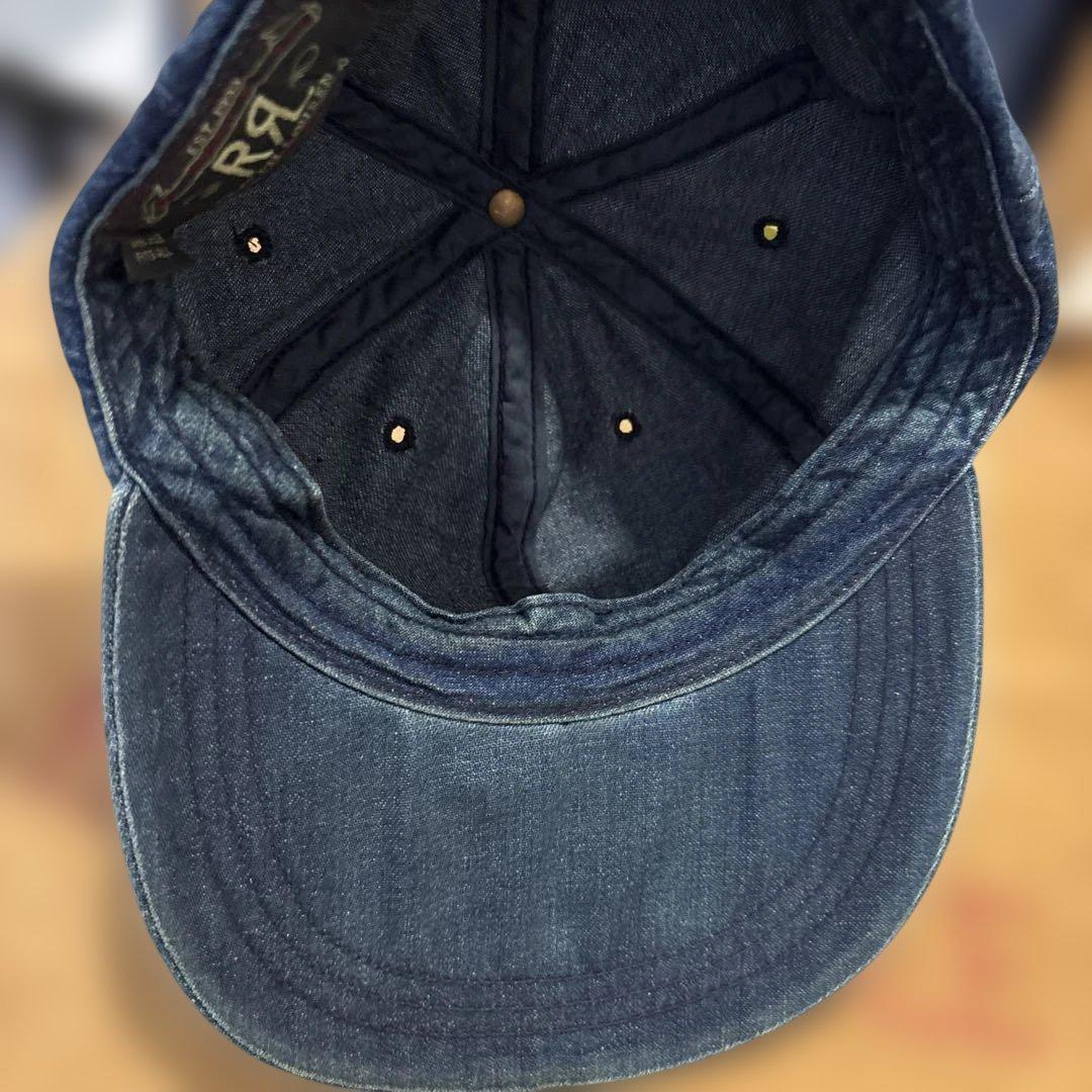 RRL ダブルアールエル　デニムキャップ　アメリカ製