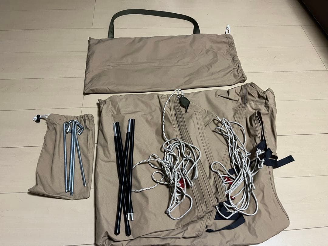 １回使用美品！パンダtc＋、シルス170TC、フロントヤード、二股ポールセット！