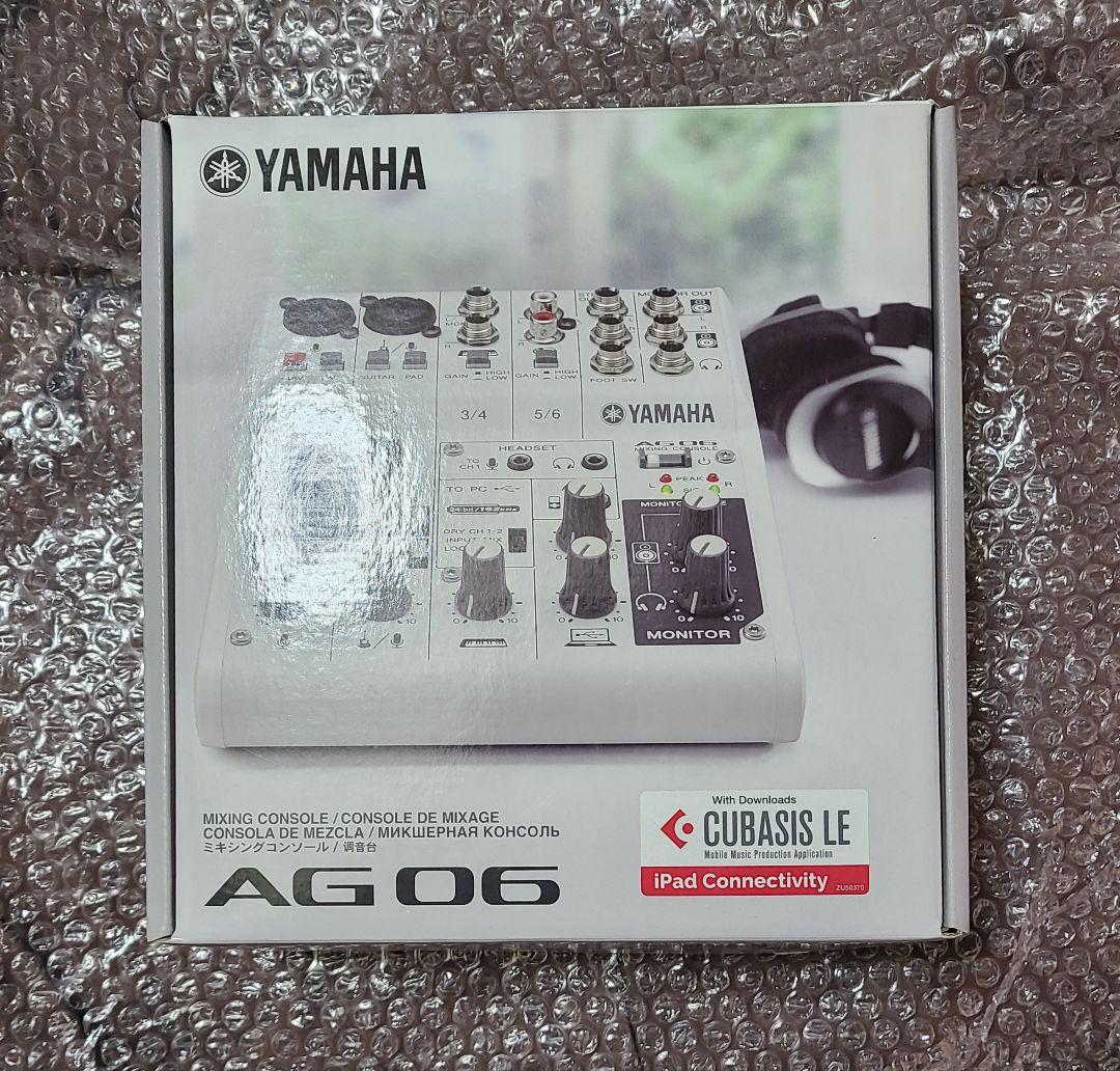 Yamaha AG 06　付属品完備　Cubase使用済み