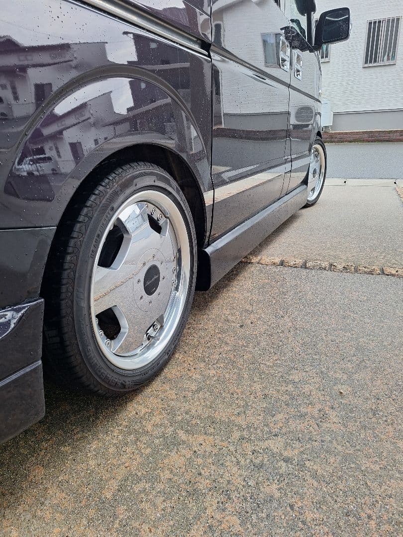 ワーク　ユーロライン　4本　15インチ　4穴　pcd100 メッキ