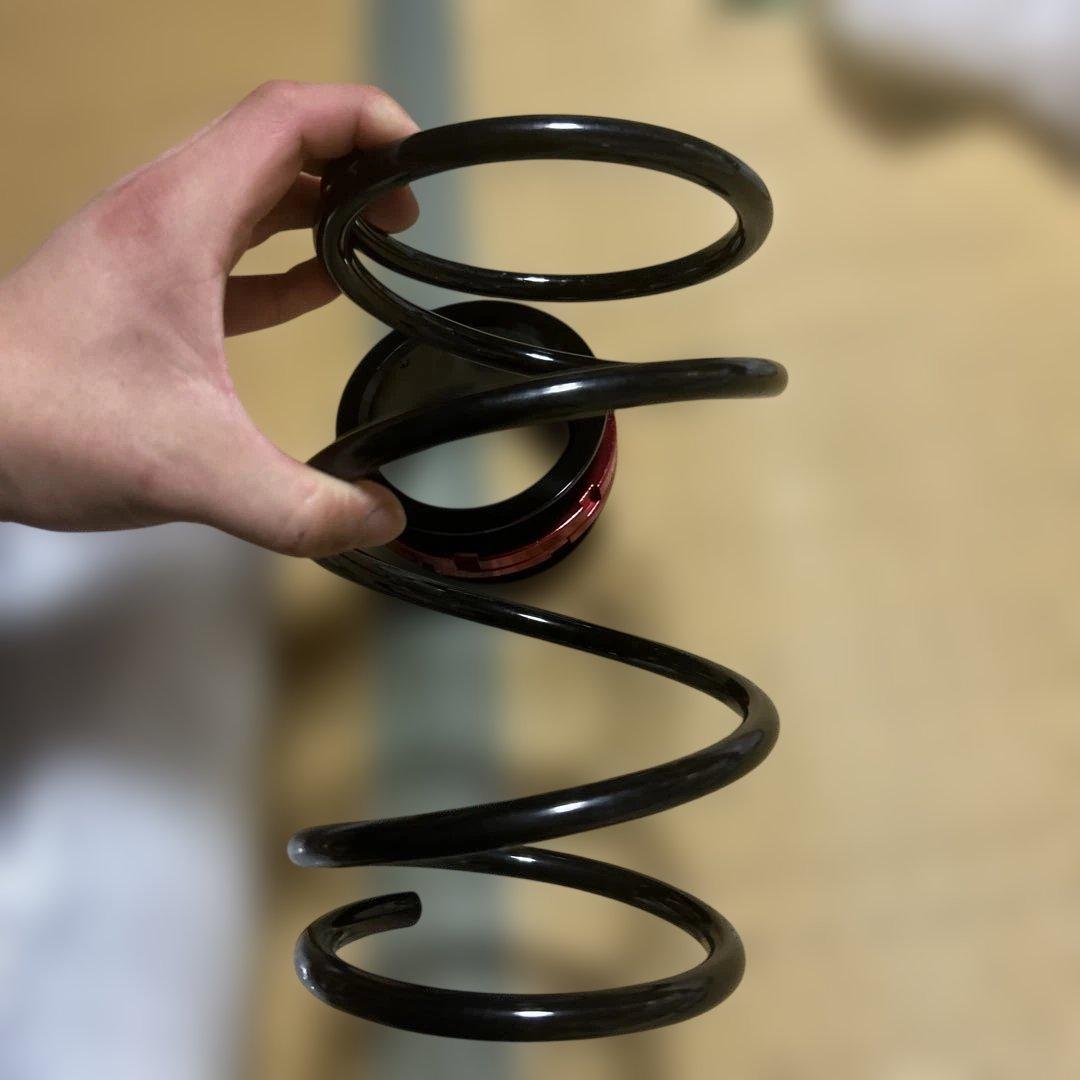 ハイゼット・ハイゼットカーゴ用車高調 アジャスター・スプリング 左右セット