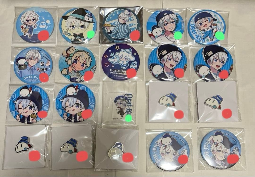 ドズル社　おらふくん　缶バッジ　まとめ売り
