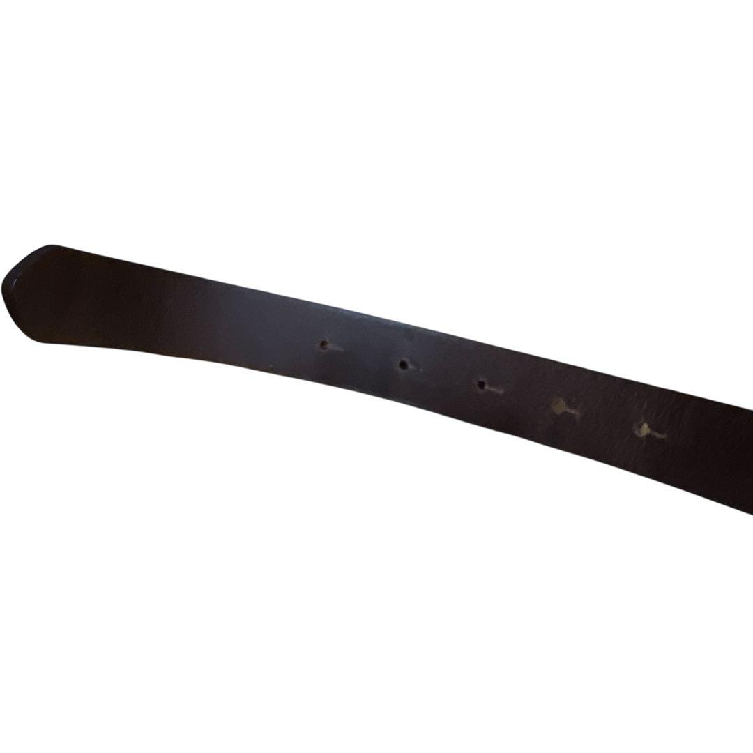 新品未使用タグ付き\"PEARLY GATESパーリーゲイツ\" LOGOベルト 金