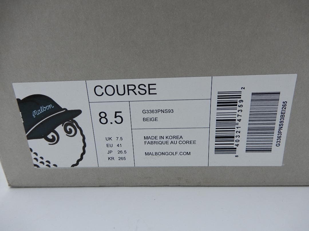 マルボンゴルフ　メンズ・ゴルフシューズ 26.5cm