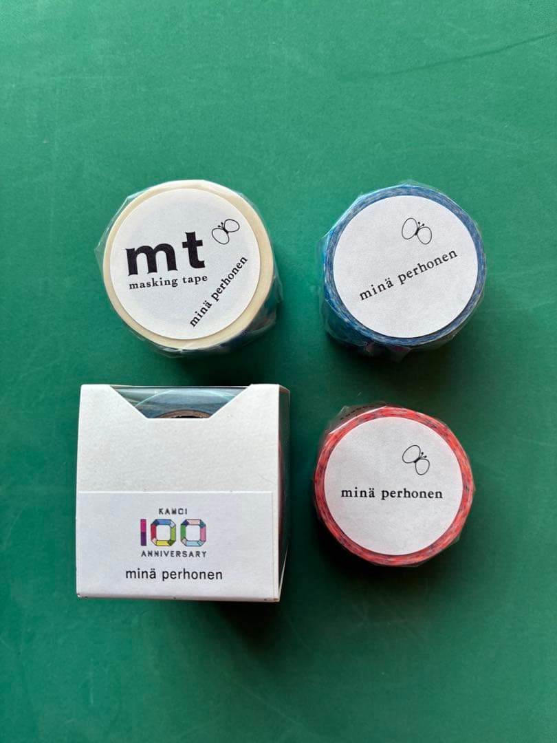 ミナペルホネン マスキングテープ レア柄セット 全て未使用 25個セット