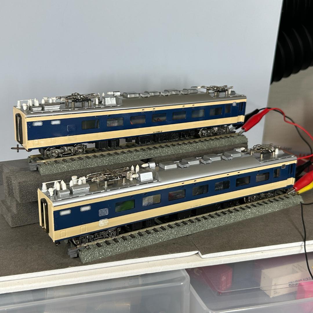 カツミ 国鉄 581系寝台電車 12両セット 運転台上前照灯不点灯タイプ