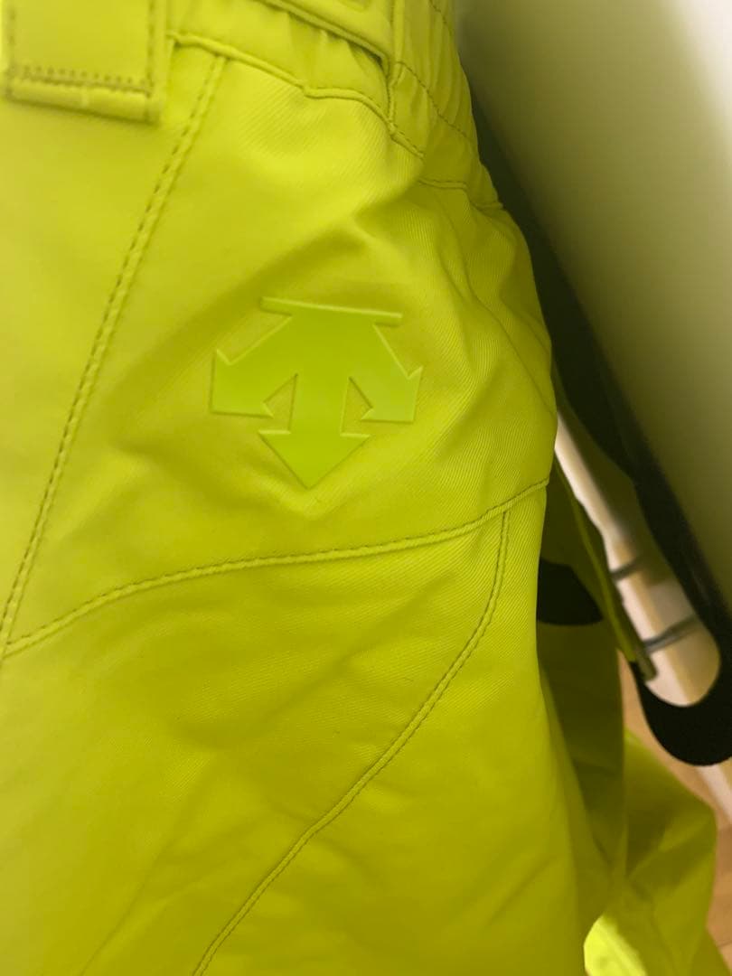 蛍光イエロー スキー・スノーボードパンツ　男女兼用